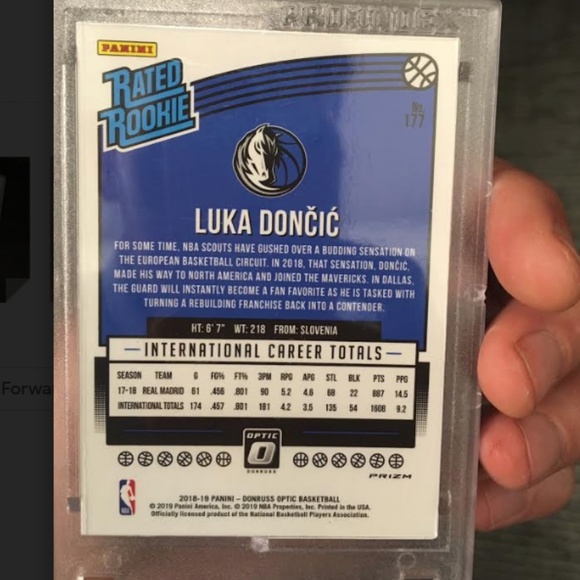luka doncic dallas maverick rookie card - Picture 2 of 2